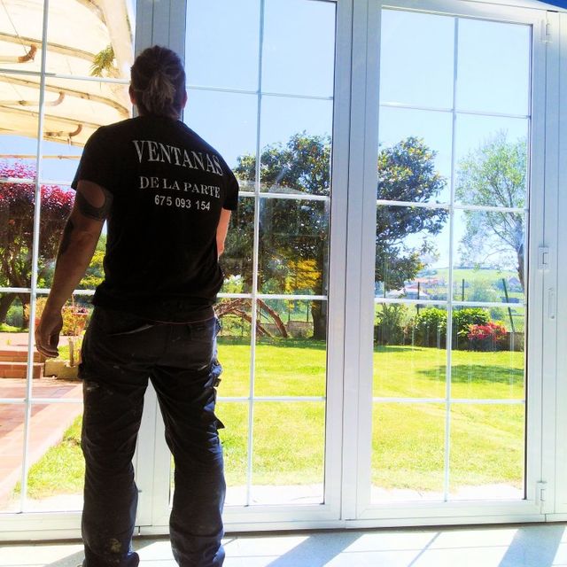 puertas plegable de aluminio ventanas en Cantabria