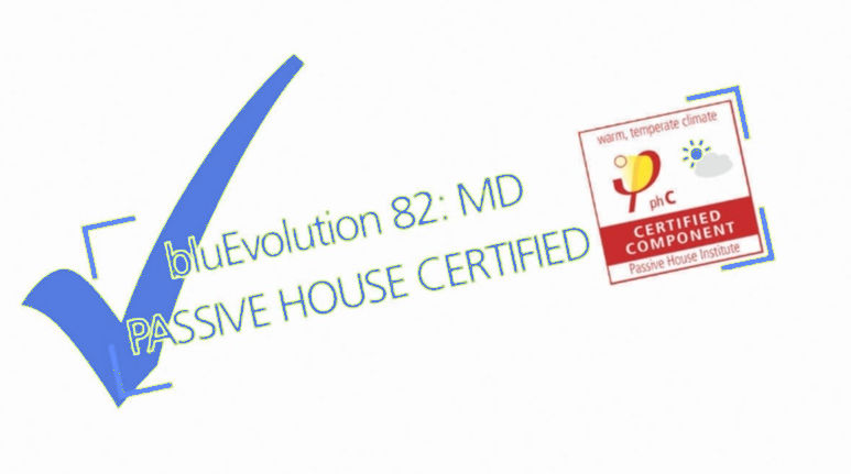 Certificado Passive House BlueEvolution 82