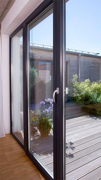 carpintería de aluminio cerramientos ventanas de la Parte